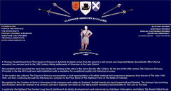 Desktop Screenshot of claymore-armoury.co.uk